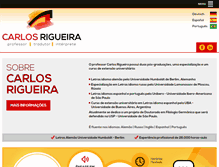 Tablet Screenshot of carlosrigueira.com
